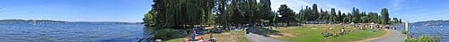 A panorama of Matthews Beach Park