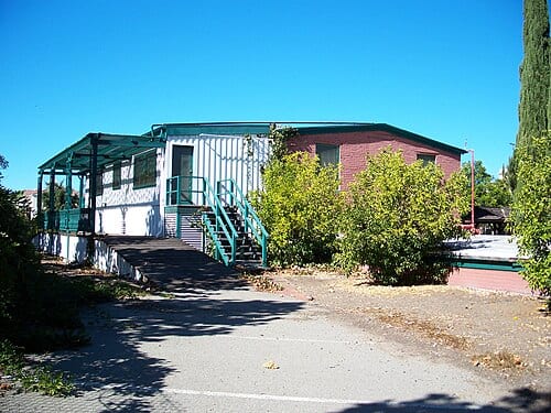 Original building of Almaden winery. San Jose, California , USA