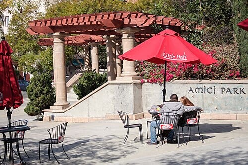 Amici Park in Little Italy, San Diego
