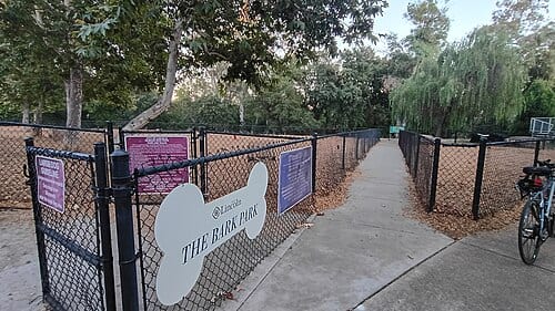 The Bark Park is found in McBean Park in Lincoln, California. It is an off-leash dog park.