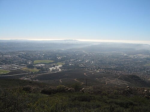 Picture I took from the top of Black Mountain for the article Black Mountain Open Space Park .