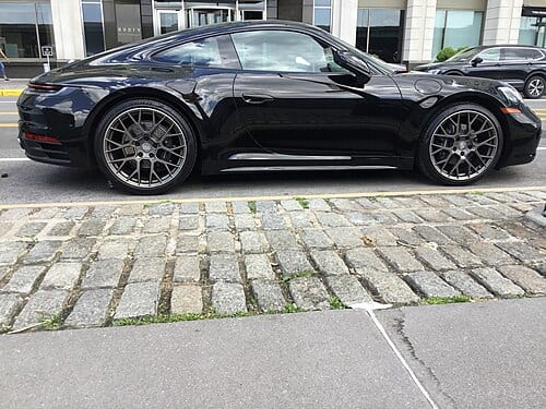 Porsche 911 Carrera on the Upper West Side of Manhattan