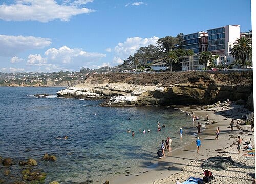 A view of La Jolla Cove from the south end, September 2006