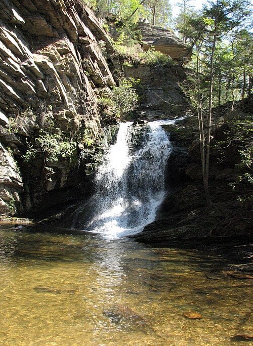 Lower Cascades Hanging Rock NC SP 9596 Hanging Rock State Park , North Carolina , US.