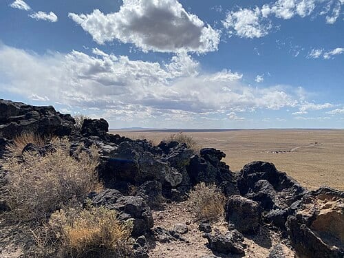 Rocks at the top of Black Volcano, Petroglyph National Monument