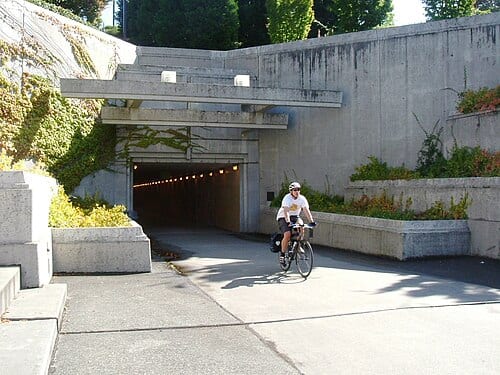 I-90 bike tunnel, Seattle