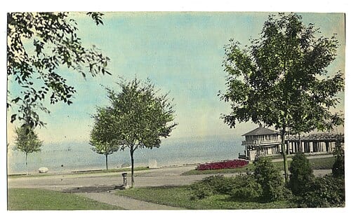 On the west shore of Lake Washington.