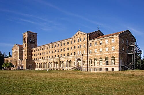 Saint Edward Seminary in Washington state, USA. The seminary is part of the Saint Edward State Park along Lake Washington. It is listed on the National Register of Historic Places in King County , Washington.