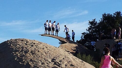 Mount Woodson Trail in Poway, California.